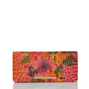 Brahmin Melbourne Ady slim bifold wallet Honolulu Ombre